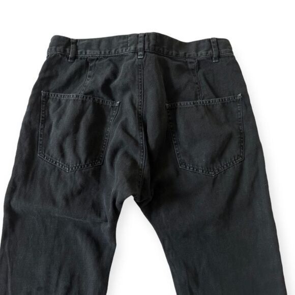 Nili Lotan Front Pleats Cotton Linen Cropped Pants, Size 0, - Picture 10 of 12